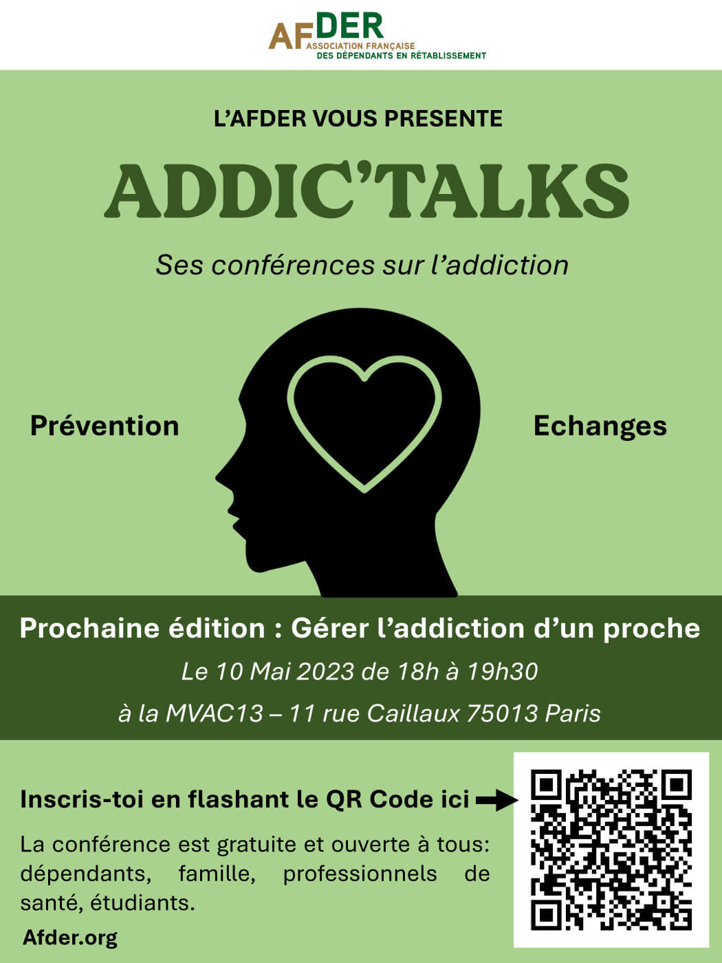 Addic'Talks Conferences Addictions